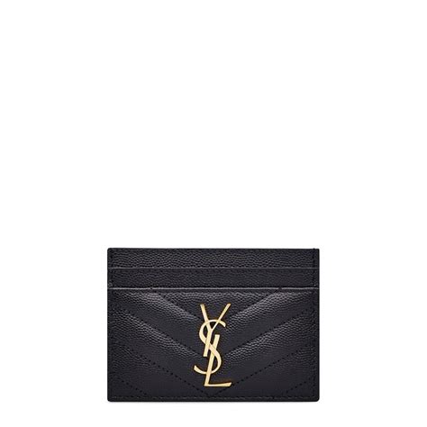 faux ysl card holder